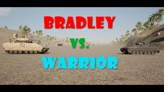 Squad V11  Bradley vs Warrior Which is Superior Armor Test [upl. by Rebbecca594]