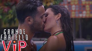 Grande Fratello Vip  Il bacio tra Pierpaolo Pretelli ed Elisabetta Gregoraci [upl. by Faubion]