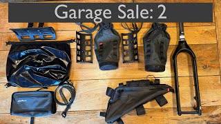 Garage Sale 2 Salsa Firestarter Forks EXP frame bags handlebar cradle and bags fork mounts  bags [upl. by Melia]