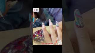 Creating Nail Art with OPI Gel Polish [upl. by Vasili]