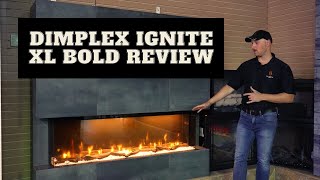 DIMPLEX IGNITE XL BOLD  THE BEST ELECTRIC FIREPLACE 2022 [upl. by Eeldivad]