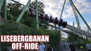 Lisebergbanan OffRide Footage Liseberg ZiererSchwarzkopf Terrain Coaster  NonCopyright [upl. by Ycart]