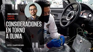 Consideraciones en torno a Olinia proyecto de auto eléctrico mexicano Por Mario Campa [upl. by Ithaman246]