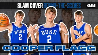 COOPER FLAGG COMMITS TO DUKE 🚨 Behind The Scenes of His SLAM Cover Shoot 😈 [upl. by Thatch]