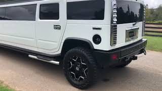 White h2 Hummer limo rental Atlanta [upl. by Devaj]