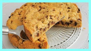 Cookie géant  Recette facile et rapide  Giant cookie  Quick and easy recipe [upl. by Llennyl]