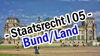 Staatsrecht I 05  Das Verhältnis zwischen Bund und Ländern  Art30 GG [upl. by Talley821]