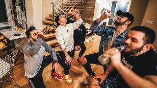 COURAGE AND CLOAKZY VISIT 100 THIEVES CONTENT HOUSE [upl. by Boak]