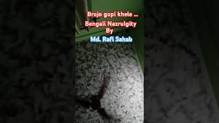 quotBrojo Gopi khele holyquot Bengali Nazrulgity By Md Rafi Sahab youtubeshorts youtubevideo youtube [upl. by Demmahom470]