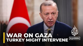 Turkey might enter Israel to help Palestinians Erdogan [upl. by Stila92]