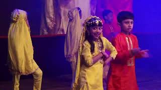 GS Shetty International school Annual day 2024 Bhumro Bhumro kashmir song by 2C students [upl. by Mathian]