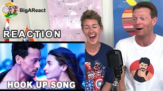 HOOK UP VIDEO SONG REACTION  StudentOfTheYear2  Tiger Shroff  BigAReact [upl. by Paff791]