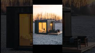 Awesome Prefab Tiny Home shorts cabin tinyhouse [upl. by Anayeek]