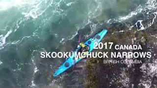 Skookumchuck Narrows  Kayaking [upl. by Ellehsem]