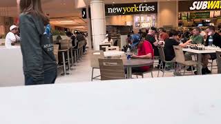 Dufferin Mall Toronto Shopping Food court Ontario Canada [upl. by Kannav233]