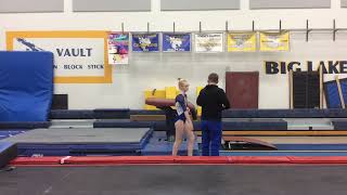 Chloe O V Big Lake Xcel Platinum Mock Meet [upl. by Nirad]