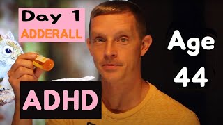 My First Day on Adderall for ADHD age 44 [upl. by Siroved]