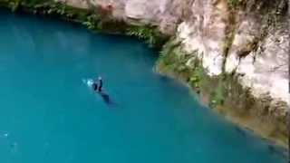 Bassin Bleu Waterfalls in Jacmel Haiti You have to see this [upl. by Ylagam547]