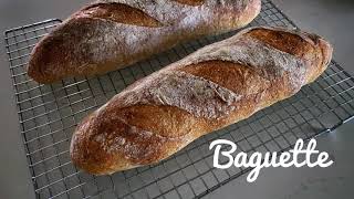 Sourdough baguettes [upl. by Ellener31]