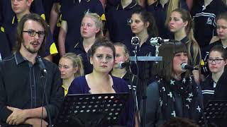 Monnaskoor amp Lindenkoor performingYoull never walk alone Soiree  Hoërskool Linden 11 Aug 2017 [upl. by Aivad]