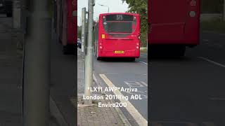 LX11 AWPArriva London 2011Reg ADL Enviro200 busspotting londonbus fortheloveofbuses [upl. by Klecka564]