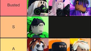 The MOST ACCURATE Roblox Encounters Tierlist 2023 [upl. by Ilsa]