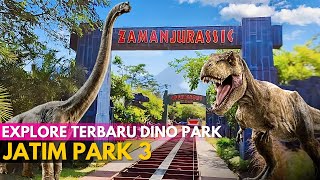 JATIM PARK 3‼️ DINO PARK TERBARU 2024 DAN MILENIAL GLOW GARDEN  WISATA PALING POPULER DI MALANG‼️ [upl. by Llennol]