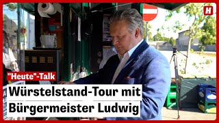 WürstelstandTour mit Bürgermeister Ludwig [upl. by Helprin]