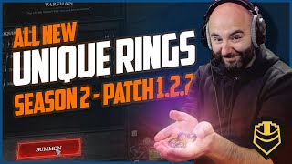 All New MALIGNANT HEART RINGS amp How to farm them  Diablo 4 Season 2  Patch 122 diablo4 [upl. by Mcgean]