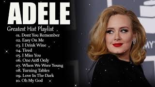 Adele Songs Playlist 2024  Top Tracks 2024 Playlist  Billboard Best Singer Adele GREATEST [upl. by Harlow]