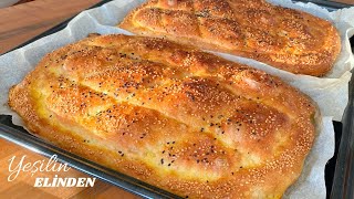 No Knead Turkish Bread is the most delicious and easy bread you will ever prepare Soft and Fluffy [upl. by Earvin]