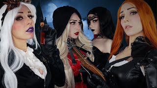 ASMR Vampire sisters  You are a vampire hunter roleplay [upl. by Ledif]