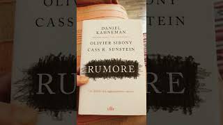 Rumore  Daniel Kahneman Oliver Sibony Cass R Sunstein [upl. by Lapham]