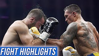 Oleksandr Usyk vs Murat Gassiev Full Fight Highlights HD Boxing July 21 2018 [upl. by Kenweigh]