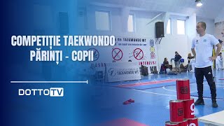 Competiție Taekwondo părinți – copii [upl. by Aremat]