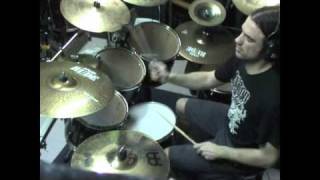 Defeated Sanity  Hideously Disembodied  Drum Cover [upl. by Meadows]