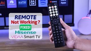 Fix Hisense VIDAA Smart TV Remote Not Working [upl. by Leuas]