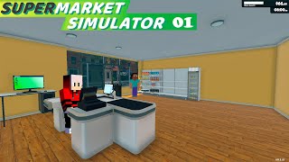 Näin minä rikastuin supermarket simulator 01 [upl. by Oiled329]