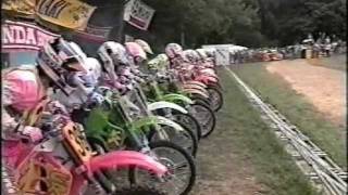 Motocross mondial 500 1992 Roggenburg Switzerland part1 [upl. by Yaner]