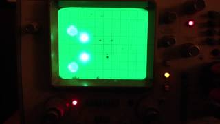 HP 1740A Oscilloscope  SuperChristmas2012 [upl. by Aneerol]