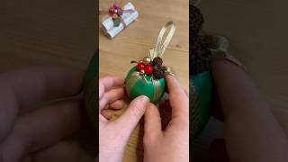 Festive Green Bauble craftfairies [upl. by Anilrats]