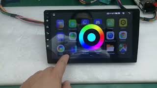 T100 264G carplay android13 androidauto 9inch ipsscreen 1280720 GT911 touchscreen carradio [upl. by Enneyehs]