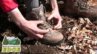 How to Lace a Hiking Boot For Better Fit [upl. by Jerrilyn]