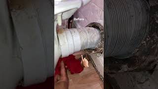 Replacement of Flexi toilet pan connector [upl. by Ainoyek348]