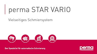 perma STAR VARIO  Vielseitiges Schmiersystem [upl. by Dralliw438]