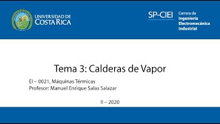 Tema 3 Calderas de Vapor y repaso ejercicios tema 2 [upl. by Sholem]