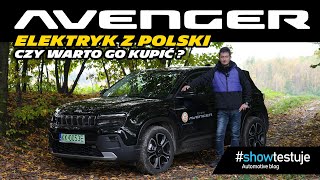 Jeep Avenger Electric 156 KM Launch Edition 2023  100 elektryk z Polski  showtestuje  TEST PL [upl. by Sarnoff]