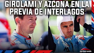 CF1  Entrevista con Néstor quotBebuquot Girolami y Mikel Azcona en la previa de Interlagos [upl. by Aysa]