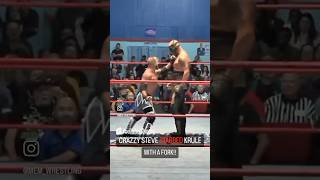 Yall remember when Crazzy Steve stabbed Krule with a fork 👀 MemphisWrestling [upl. by Helge]