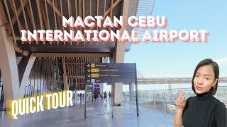 Qiuck Tour at Mactan cebu International Airport  Liz Calim [upl. by Nwahsirhc]